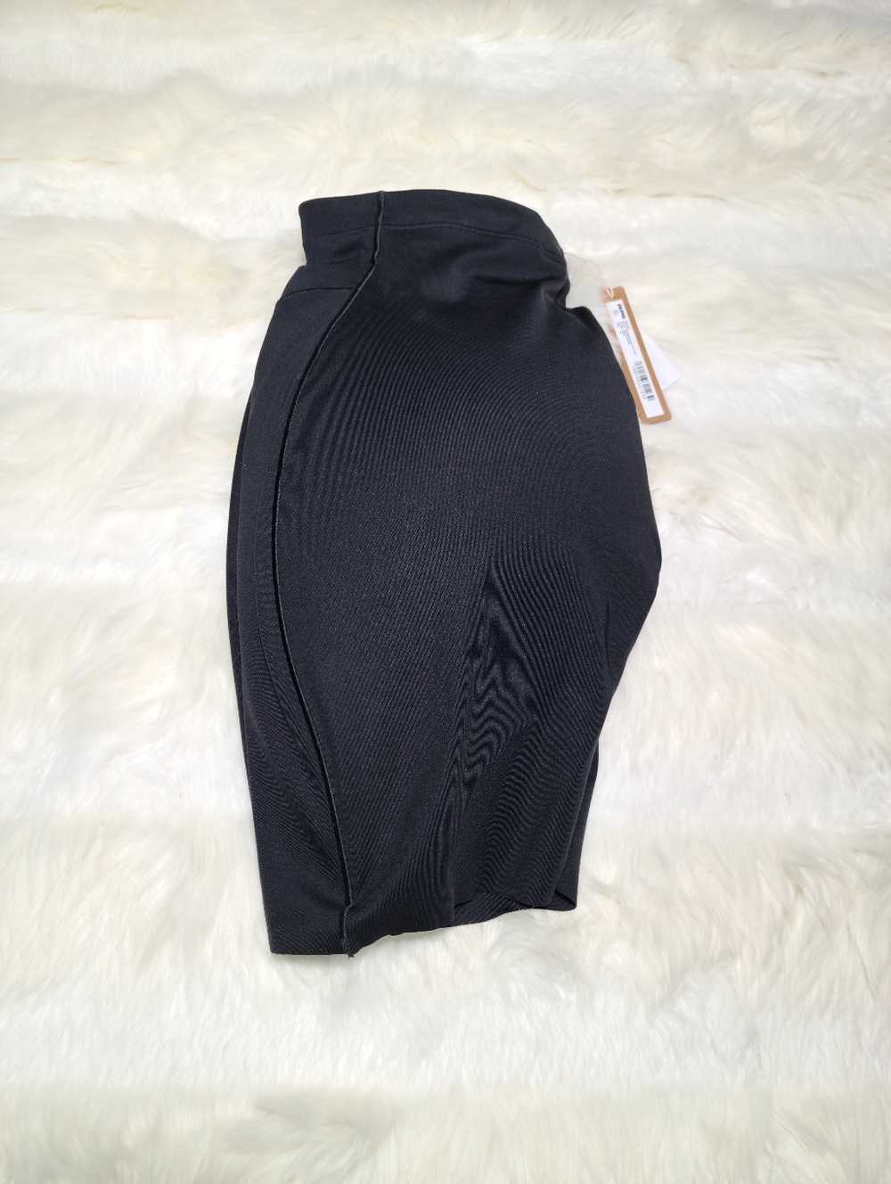 SKIMS Body Butt And Hip Enhancing Mid Thigh Short Black Onyx Women X-Small NEW - Picture 4 of 8
